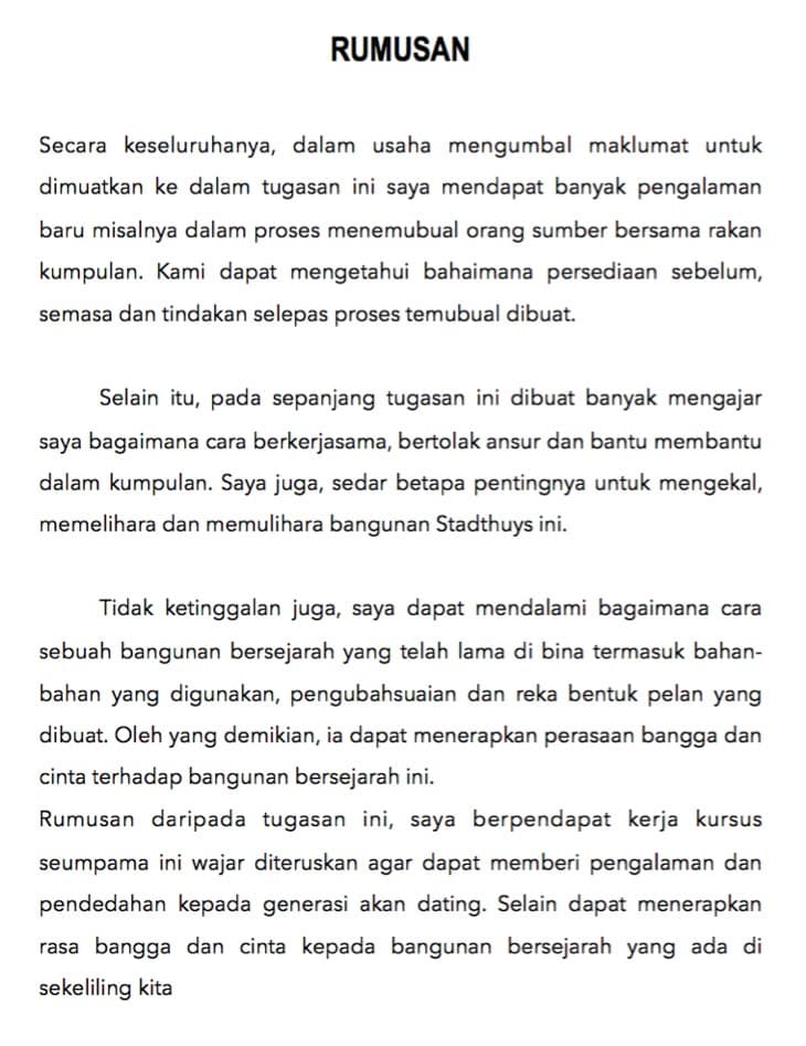 Contoh Panduan Tugasan Sejarah Pt3 2014 Tingkatan 3 